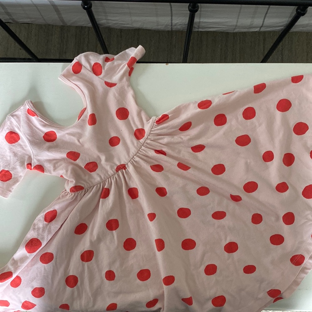 Alice + Ames pink polka dot